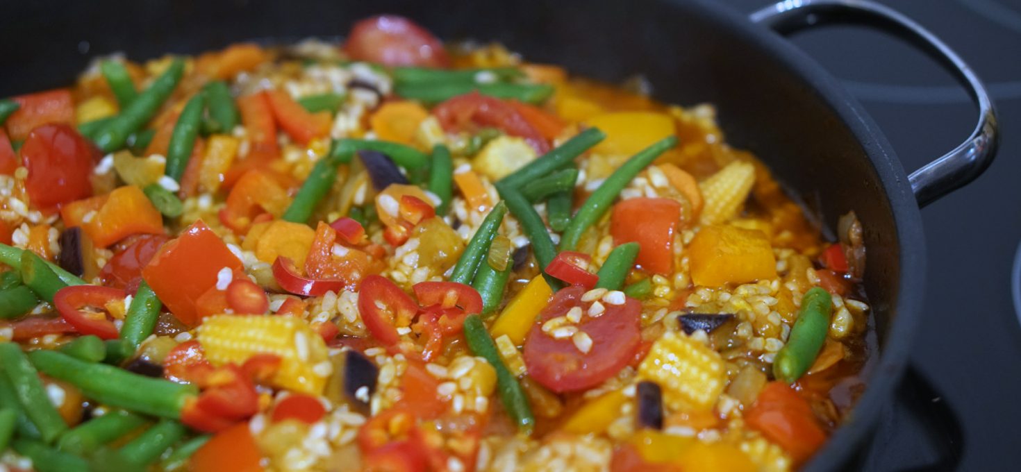 Gemüse-Paella